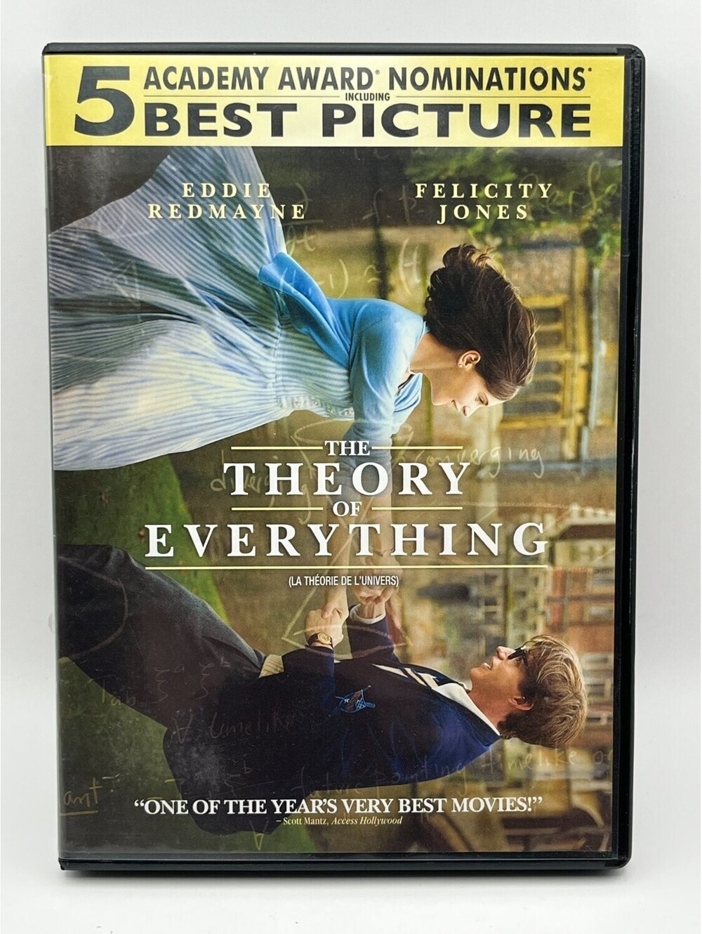 The Theory of Everything DVD Eddie Redmayne Drama James Marsh